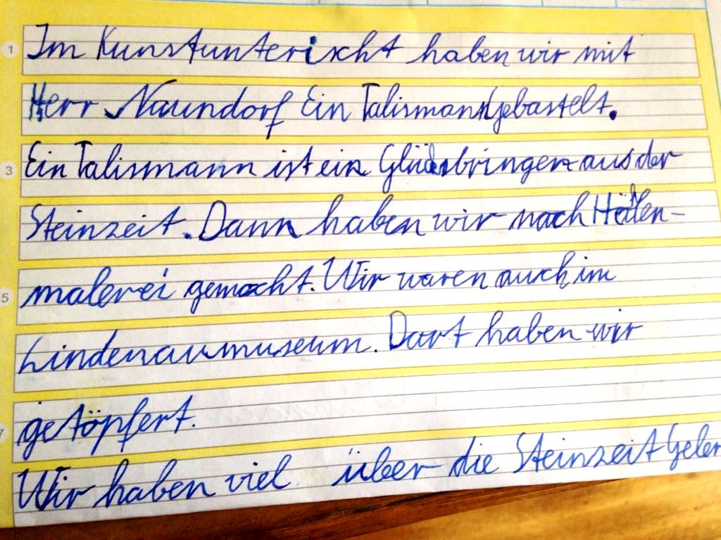 Text Steinzeit
